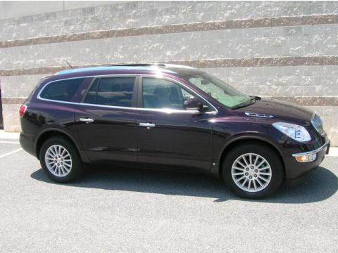 Dark Crimson Metallic Buick Enclave CXL AWD.  Click to enlarge.
