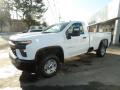 Front 3/4 View of 2020 Chevrolet Silverado 2500HD Work Truck Regular Cab 4x4 #1