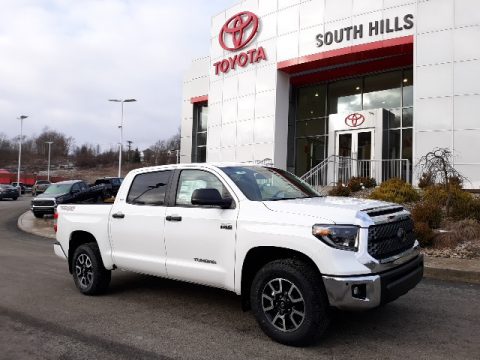 Super White Toyota Tundra TRD Off Road CrewMax 4x4.  Click to enlarge.
