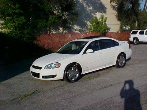 White Chevrolet Impala SS.  Click to enlarge.