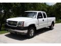 2003 Chevrolet Silverado 2500HD LS Extended Cab 4x4 Summit White