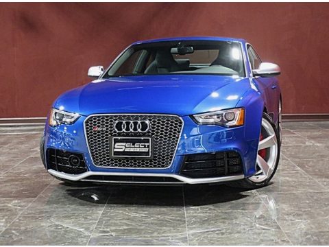 Sepang Blue Pearl Audi RS 5 Coupe quattro.  Click to enlarge.