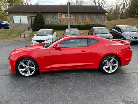Red Hot Chevrolet Camaro SS Coupe.  Click to enlarge.