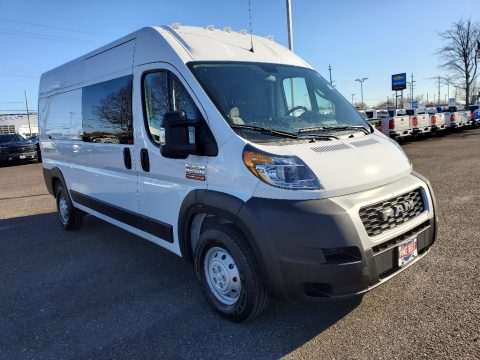 Bright White Ram ProMaster 2500 High Roof Cargo Van.  Click to enlarge.