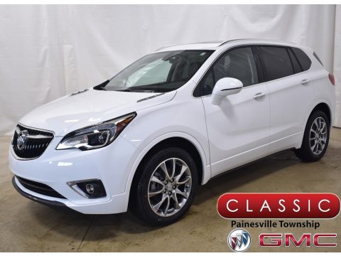 Summit White Buick Envision Essence AWD.  Click to enlarge.