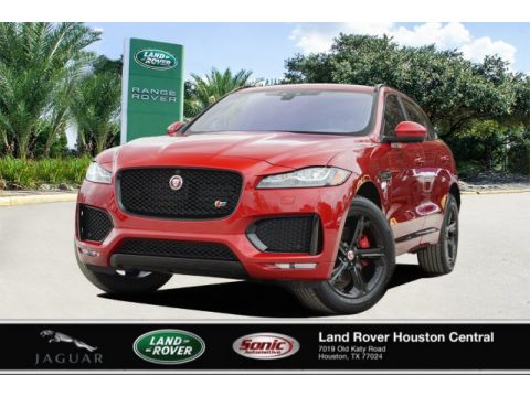 Firenze Red Metallic Jaguar F-PACE S.  Click to enlarge.