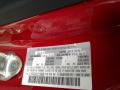 Fiat Color Code A7V Rosso Red #18
