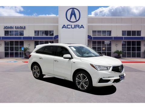 Platinum White Pearl Acura MDX Sport Hybrid SH-AWD. Click to enlarge. Platinum White Pearl Acura MDX Sport Hybrid SH-AWD. Click to enlarge.