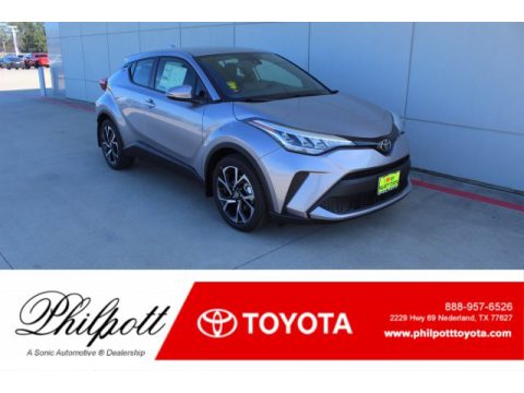 Silver Knockout Metallic Toyota C-HR XLE.  Click to enlarge.