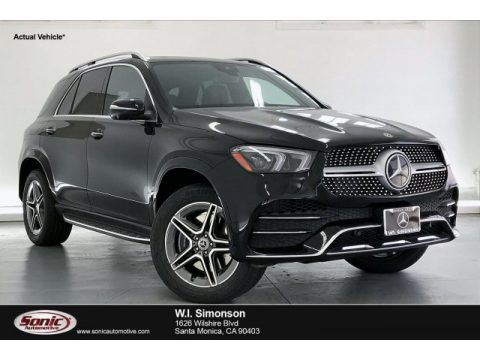 Black Mercedes-Benz GLE 580 4Matic.  Click to enlarge.