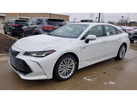 Wind Chill Pearl Toyota Avalon Hybrid Limited.  Click to enlarge.