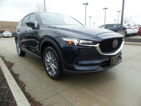 Deep Crystal Blue Mica Mazda CX-5 Grand Touring AWD.  Click to enlarge.