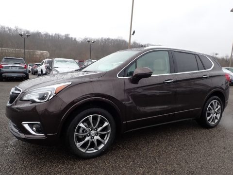 Espresso Metallic Buick Envision Essence AWD.  Click to enlarge.