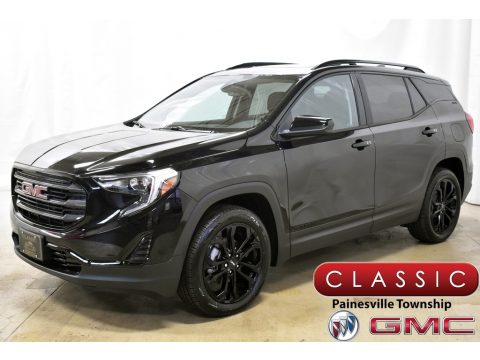 Ebony Twilight Metallic GMC Terrain SLE AWD.  Click to enlarge.