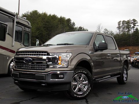 Stone Gray Ford F150 XLT SuperCrew 4x4.  Click to enlarge.