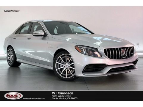 Iridium Silver Metallic Mercedes-Benz C AMG 63 Sedan.  Click to enlarge.