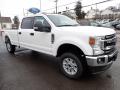 Front 3/4 View of 2020 Ford F250 Super Duty XLT Crew Cab 4x4 #8
