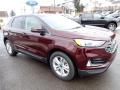 Front 3/4 View of 2020 Ford Edge SEL AWD #8