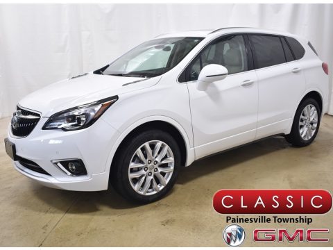 Summit White Buick Envision Premium AWD.  Click to enlarge.