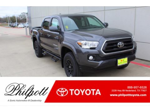 Magnetic Gray Metallic Toyota Tacoma SR5 Double Cab. Click to enlarge. Magnetic Gray Metallic Toyota Tacoma SR5 Double Cab. Click to enlarge.