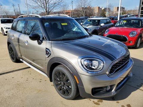 Melting Silver Metallic Mini Countryman Cooper S All4.  Click to enlarge.