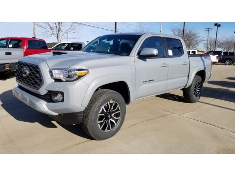 Cement Toyota Tacoma TRD Off Road Double Cab 4x4.  Click to enlarge.