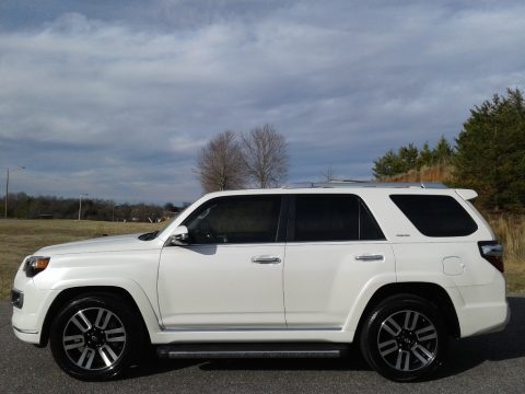 Super White Toyota 4Runner Limited.  Click to enlarge.