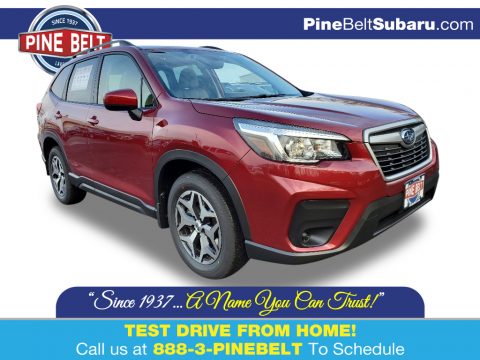 Crimson Red Pearl Subaru Forester 2.5i Premium.  Click to enlarge.