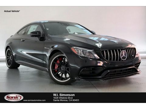 Obsidian Black Metallic Mercedes-Benz C AMG 63 S Coupe.  Click to enlarge.