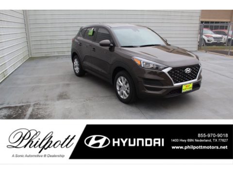 Sage Brown Hyundai Tucson SE.  Click to enlarge.