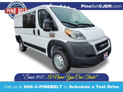 Bright White Ram ProMaster 2500 Low Roof Cargo Van.  Click to enlarge.