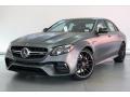 Front 3/4 View of 2020 Mercedes-Benz E 63 S AMG 4Matic Sedan #12
