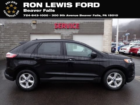 Agate Black Ford Edge SE AWD.  Click to enlarge.