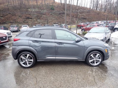 Thunder Gray Hyundai Kona Ultimate AWD.  Click to enlarge.