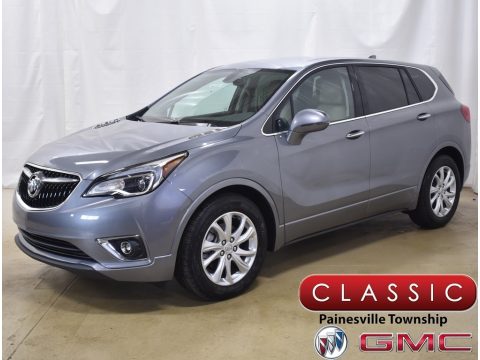 Satin Steel Metallic Buick Envision Preferred.  Click to enlarge.