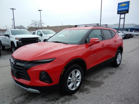 Red Hot Chevrolet Blazer LT AWD.  Click to enlarge.