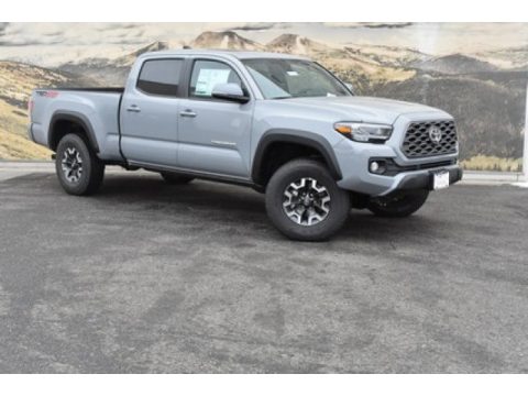 Cement Toyota Tacoma TRD Off Road Double Cab 4x4.  Click to enlarge.