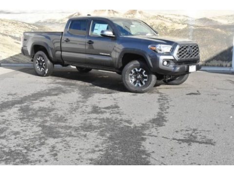 Magnetic Gray Metallic Toyota Tacoma TRD Off Road Double Cab 4x4.  Click to enlarge.