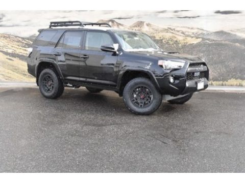 Midnight Black Metallic Toyota 4Runner TRD Pro 4x4.  Click to enlarge.