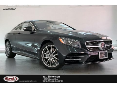 Magnetite Black Metallic Mercedes-Benz S 560 4Matic Coupe.  Click to enlarge.