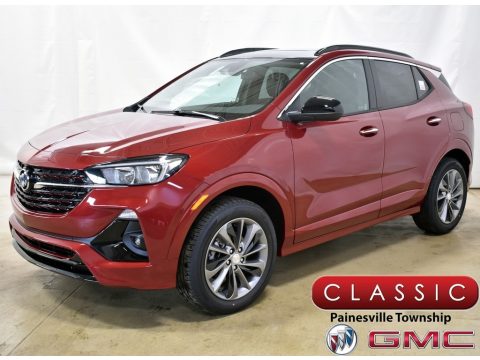 Chili Red Metallic Buick Encore GX Select AWD.  Click to enlarge.