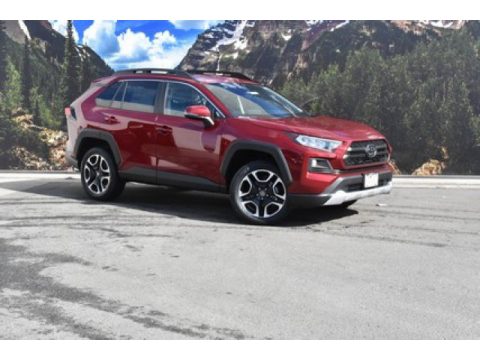 Ruby Flare Pearl Toyota RAV4 Adventure AWD.  Click to enlarge.
