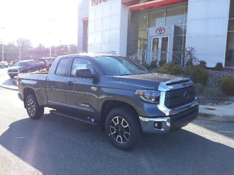 Magnetic Gray Metallic Toyota Tundra TRD Off Road Double Cab 4x4.  Click to enlarge.
