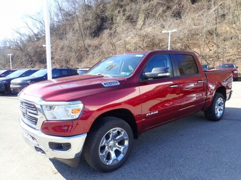 Delmonico Red Pearl Ram 1500 Big Horn Crew Cab 4x4.  Click to enlarge.