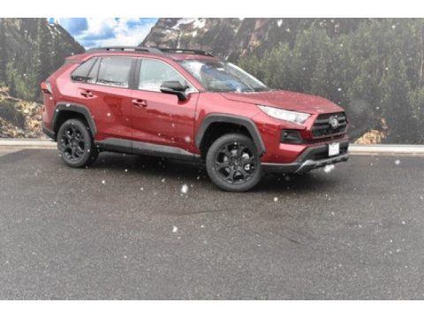 Ruby Flare Pearl Toyota RAV4 TRD Off-Road AWD.  Click to enlarge.