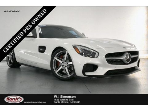 designo Diamond White Metallic Mercedes-Benz AMG GT Coupe. Click to enlarge. designo Diamond White Metallic Mercedes-Benz AMG GT Coupe. Click to enlarge.