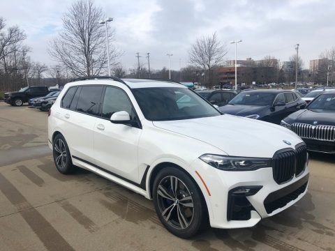 Alpine White BMW X7 xDrive40i.  Click to enlarge.