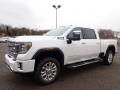 Front 3/4 View of 2020 GMC Sierra 2500HD Denali Crew Cab 4WD #1