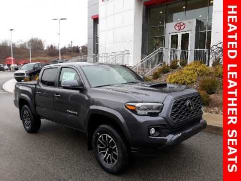 Magnetic Gray Metallic Toyota Tacoma TRD Sport Double Cab 4x4.  Click to enlarge.