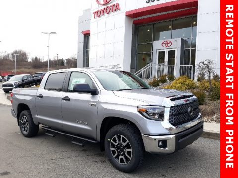 Silver Sky Metallic Toyota Tundra TRD Off Road CrewMax 4x4.  Click to enlarge.
